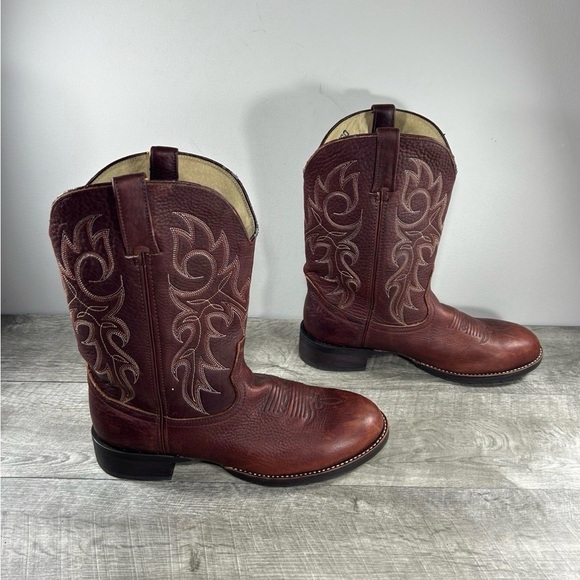 Durango DB3145 Rebel Westward Western Cowboy Leather Men’s Boots Size 10.5